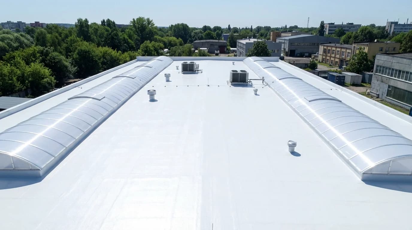 Průmyslová hala — lepenka